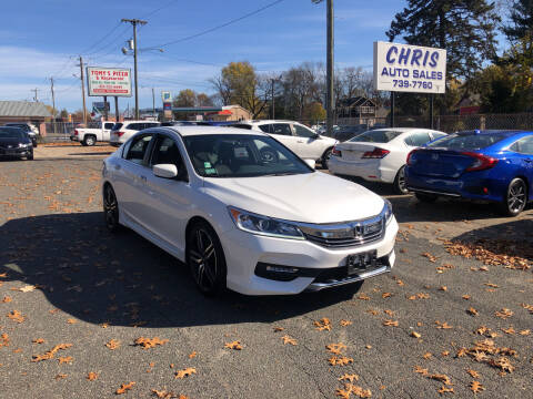 2017 Honda Accord for sale at Chris Auto Sales in Springfield MA