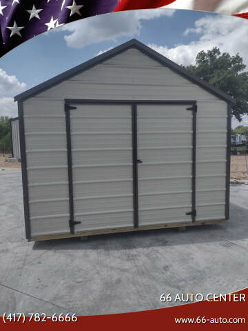 2022 DERKSEN BUILDING 10x16 for sale at 66 Auto Center in Joplin MO