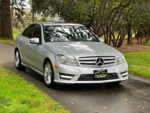2013 Mercedes-Benz C-Class for sale at Lux Motors in Tacoma WA
