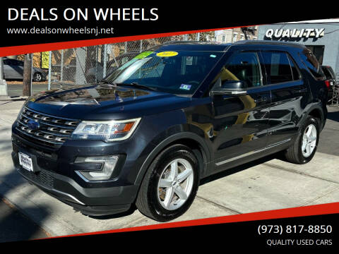 2017 Ford Explorer for sale at DEALS ON WHEELS in Newark NJ