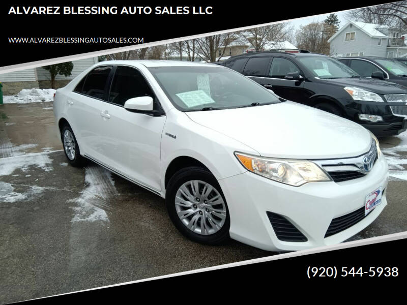 2014 Toyota Camry Hybrid for sale at ALVAREZ BLESSING AUTO SALES LLC in Green Bay WI