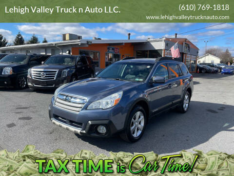 2013 Subaru Outback for sale at Lehigh Valley Truck n Auto LLC. in Schnecksville PA