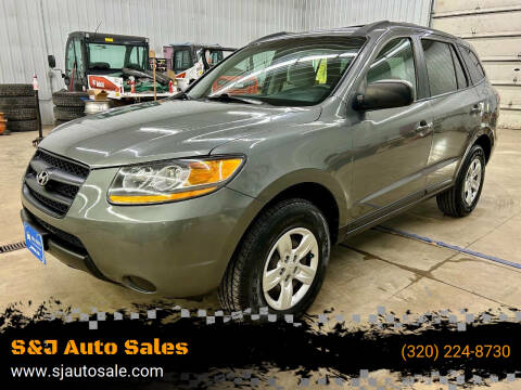 2009 Hyundai Santa Fe for sale at S&J Auto Sales in South Haven MN