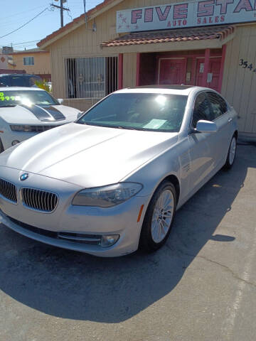 2011 BMW 5 Series for sale at Five Star Auto Sales in Fresno CA