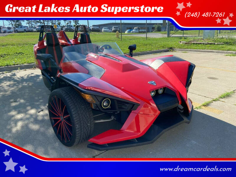 2016 Polaris Slingshot for sale at Great Lakes Auto Superstore in Waterford Township MI