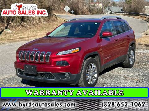 2017 Jeep Cherokee for sale at Byrds Auto Sales in Marion NC