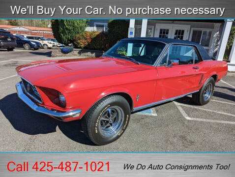 1968 Ford Mustang for sale at Platinum Autos in Woodinville WA