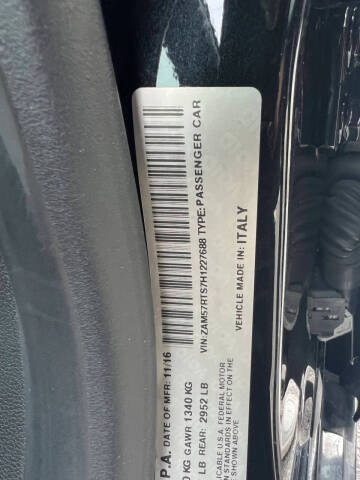 2017 Maserati Ghibli S Q4