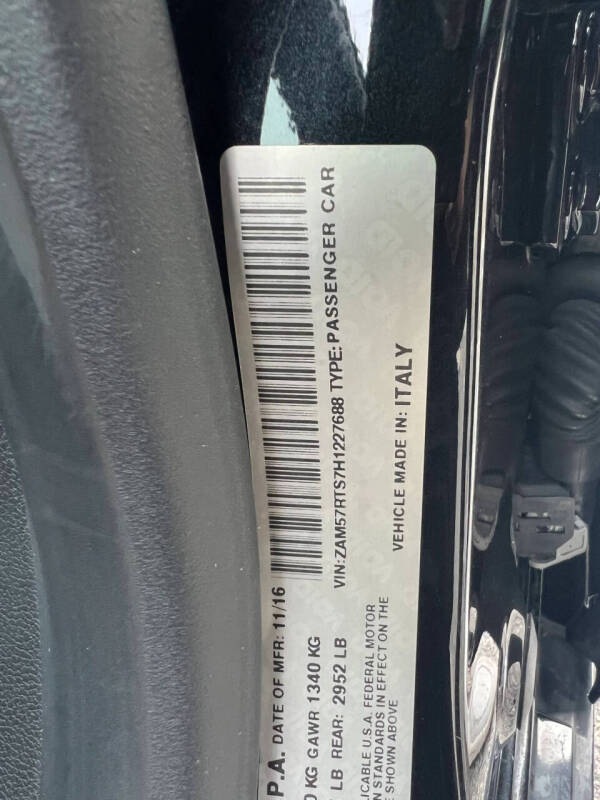 2017 Maserati Ghibli S Q4