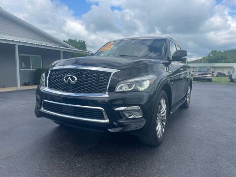 2017 Infiniti QX80 for sale at Jacks Auto Sales in Mountain Home AR
