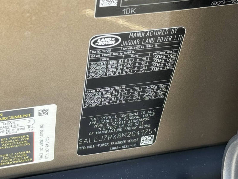 2021 Land Rover Defender 110 S