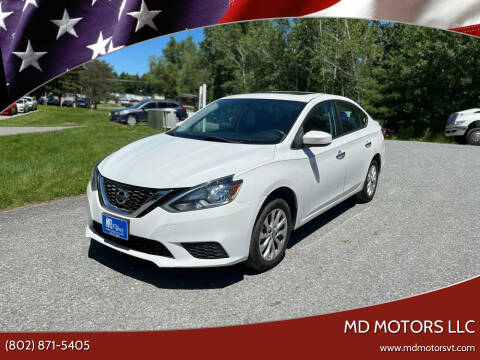 2016 Nissan Sentra for sale at MD Motors LLC in Williston VT