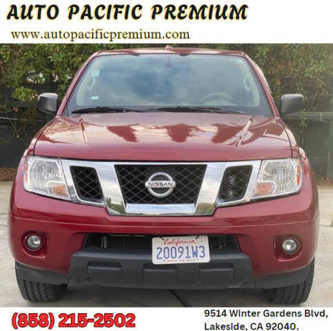 2014 Nissan Frontier for sale at Auto Pacific Premium in Lakeside, CA