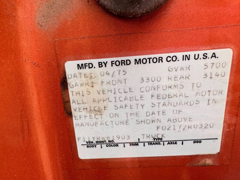 1975 Ford F-100
