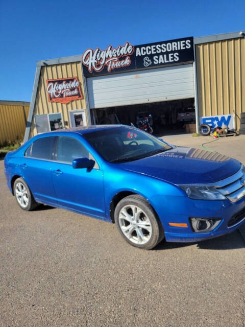 2012 Ford Fusion for sale at Highside Truck Accessories and Sales llc in Devils Lake, ND