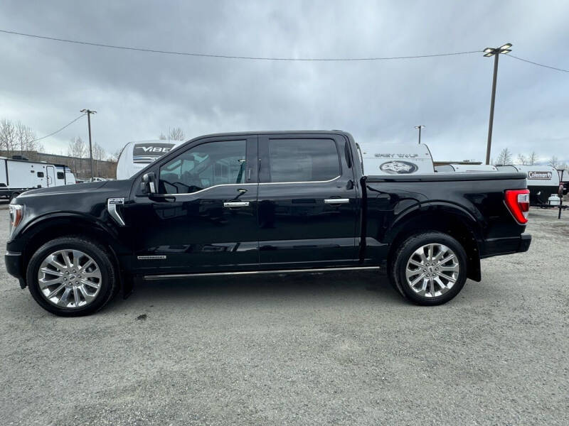 Used 2021 Ford F-150 Limited with VIN 1FTFW1ED8MFA93699 for sale in Anchorage, AK