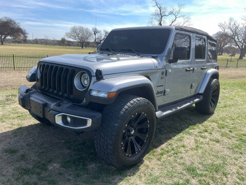 2018 Jeep Wrangler Unlimited for sale at Carz Of Texas Auto Sales in San Antonio TX