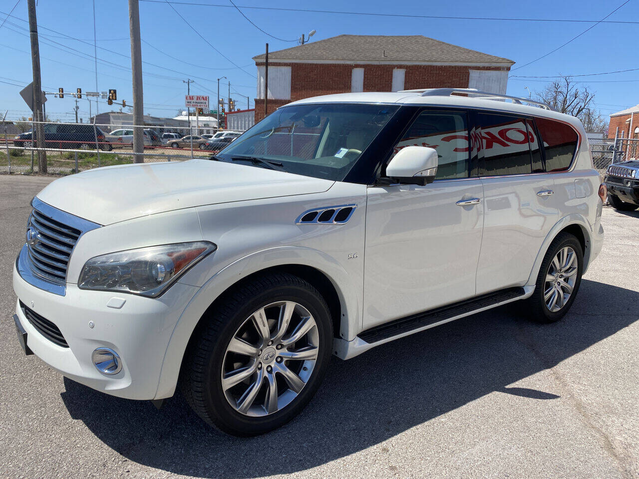 2014 INFINITI QX80 for sale at OKC Auto Direct, LLC in Oklahoma City , OK