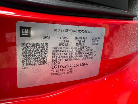 2020 Chevrolet Corvette Stingray