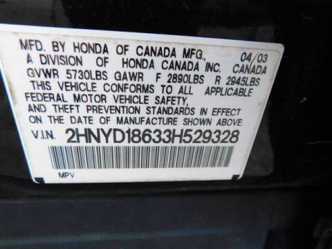 2003 Acura MDX Touring