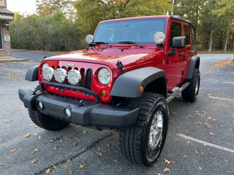 2012 Jeep Wrangler Unlimited for sale at Luxury Cars of Atlanta in Snellville GA