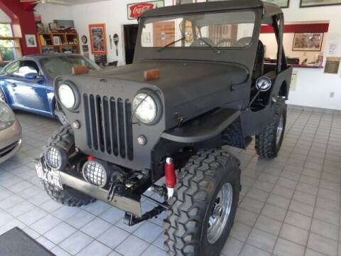 1960 Jeep Willys CJ3B for sale at European Coach Werkes, Inc in Frankford DE