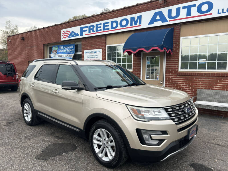 2017 Ford Explorer for sale at FREEDOM AUTO LLC in Wilkesboro NC