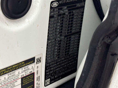 2019 Land Rover Range Rover Velar P250 R-Dynamic SE