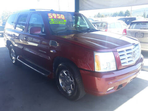 2003 Cadillac Escalade for sale at Low Auto Sales in Sedro Woolley WA