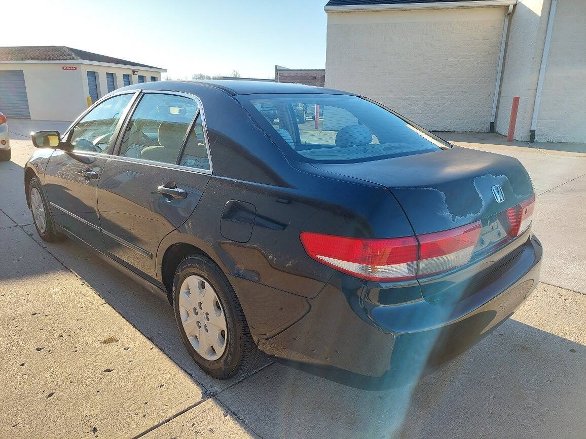 2003 Honda Accord for sale at McHugh Motors in Brownsburg, IN