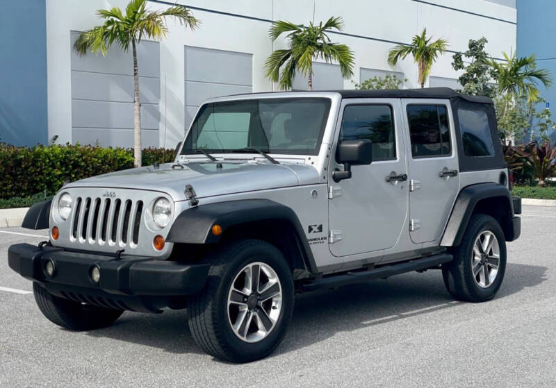 2008 Jeep Wrangler Unlimited for sale at VE Auto Gallery LLC in Lake Park FL