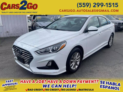 2019 Hyundai Sonata for sale at Cars 2 Go in Clovis CA