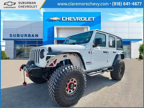 2020 Jeep Wrangler Unlimited for sale at Suburban De Claremore in Claremore OK