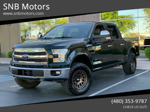 2015 Ford F-150 for sale at SNB Motors in Mesa AZ