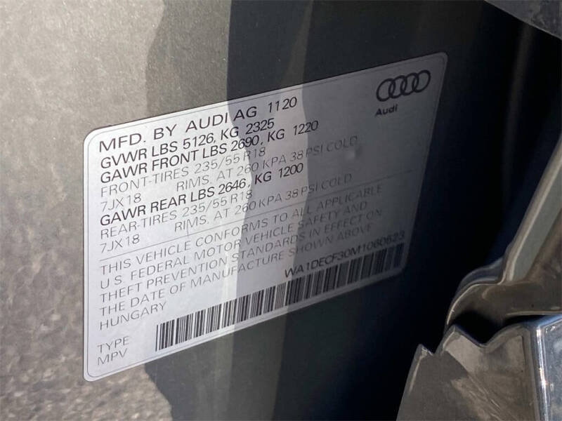 2021 Audi Q3 quattro S line Premium 45 TFSI