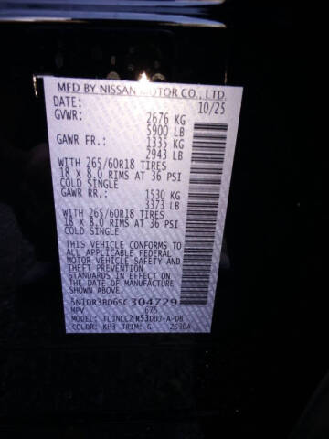 2025 Nissan Pathfinder Rock Creek