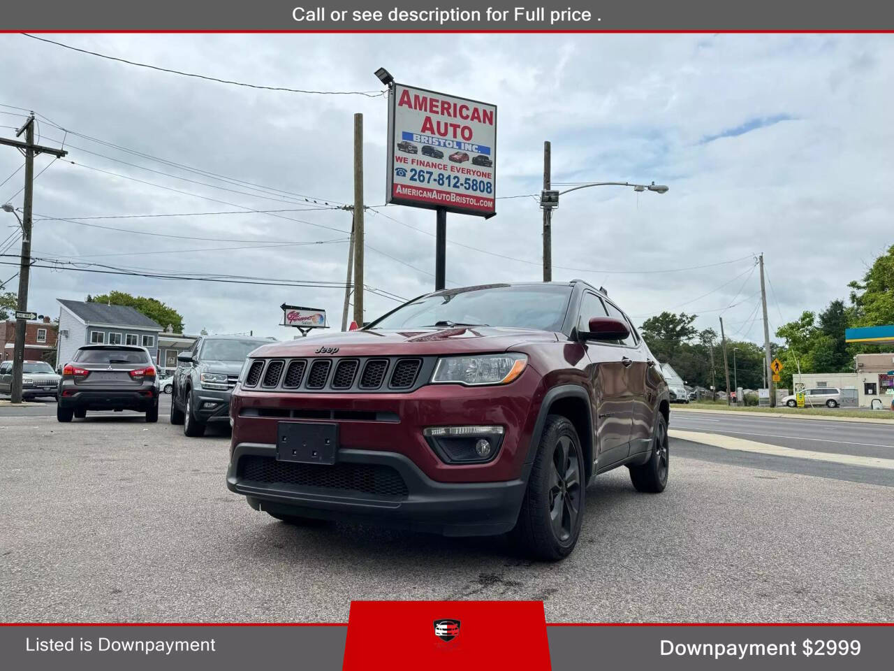 2021 Jeep Compass for sale at American Auto Bristol Inc in Bristol, PA