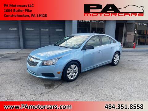 2011 Chevrolet Cruze for sale at PA Motorcars in Conshohocken PA