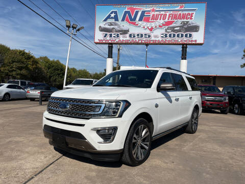 2020 Ford Expedition MAX for sale at ANF AUTO FINANCE in Houston TX