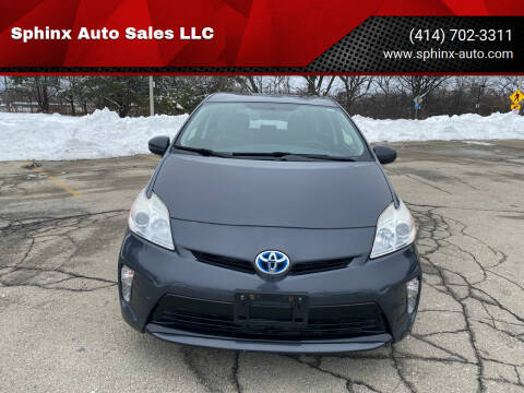 2012 Toyota Prius for sale at Sphinx Auto Sales LLC in Milwaukee WI