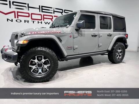 2021 Jeep Wrangler Unlimited for sale at Fishers Imports in Fishers IN