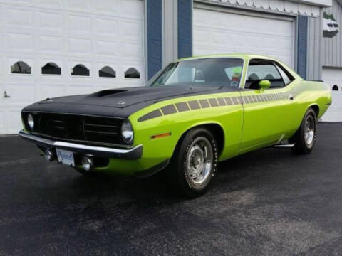 1970 Plymouth Barracuda for sale at Hines Auto Sales in Marlette MI