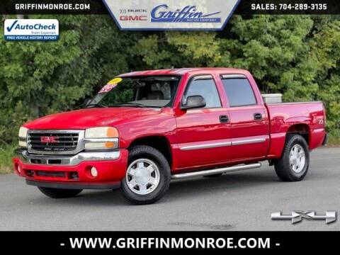 2006 GMC Sierra 1500 for sale at Griffin Buick GMC in Monroe NC