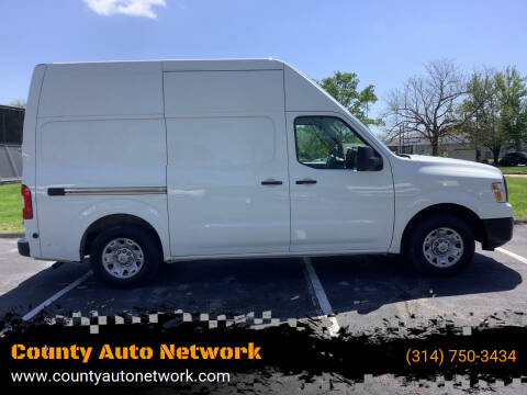2020 Nissan NV for sale at County Auto Network in Ballwin MO