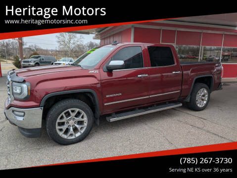 2016 GMC Sierra 1500 for sale at Heritage Motors in Topeka KS