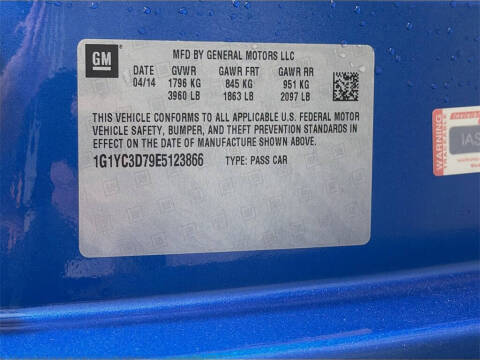 2014 Chevrolet Corvette Stingray