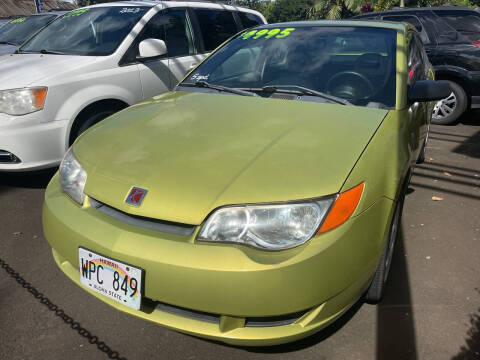 2004 Saturn Ion for sale at PACIFIC ISLAND AUTO SALES in Wahiawa HI