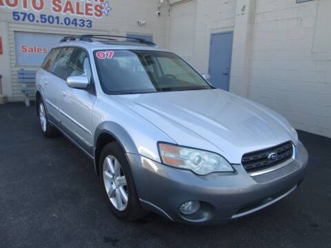 2007 Subaru Outback for sale at Small Town Auto Sales in Hazleton PA