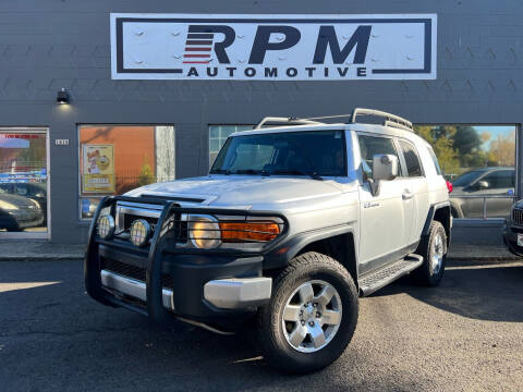 2007 Toyota FJ Cruiser for sale at RPM Automotive LLC in Portland OR