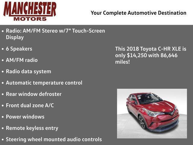 2018 Toyota C-HR XLE